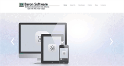 Desktop Screenshot of baronsoftware.com